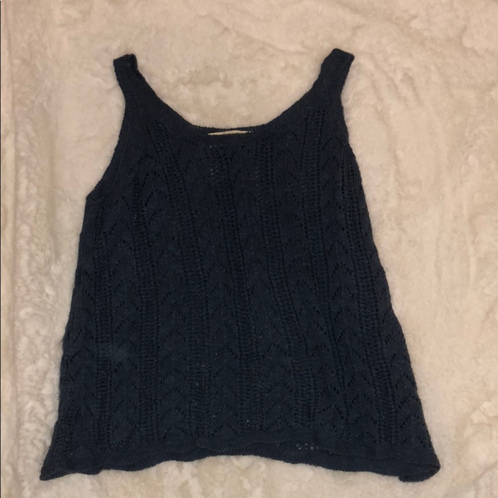 Blue tank